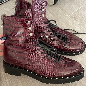 Poletto Snakeskin boots
